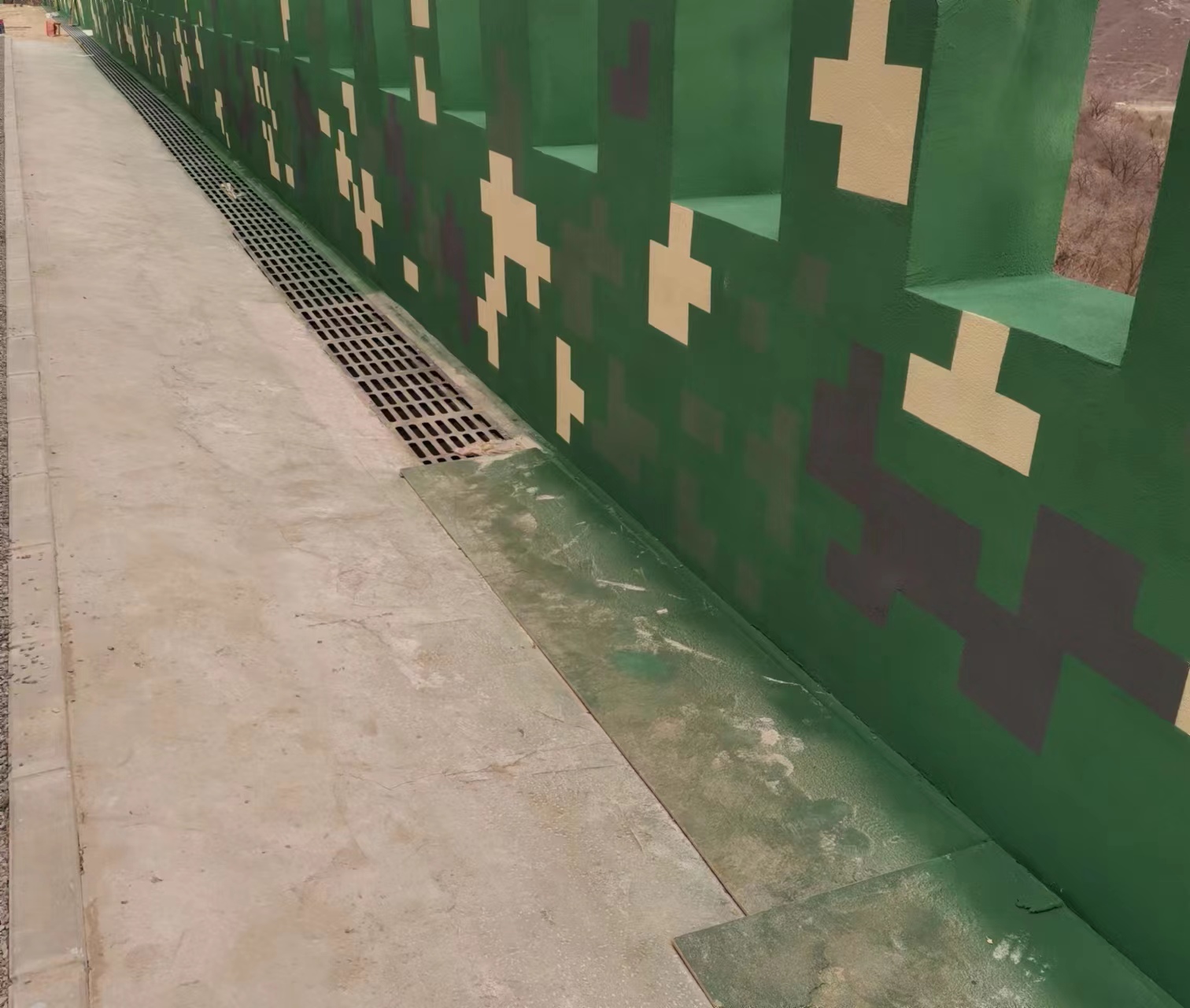 合川围墙迷彩喷涂,数迷彩漆